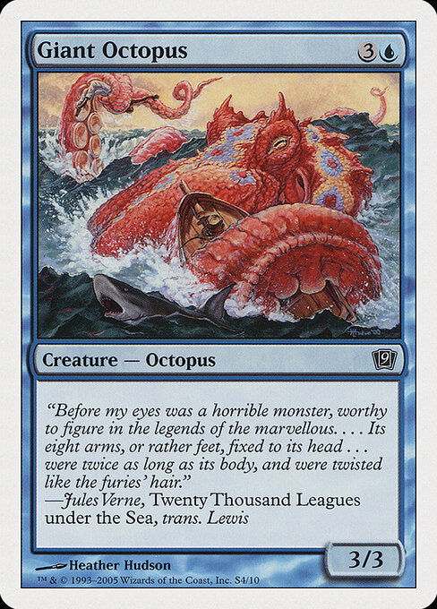 Giant Octopus (S4) - Ninth Edition - Game On