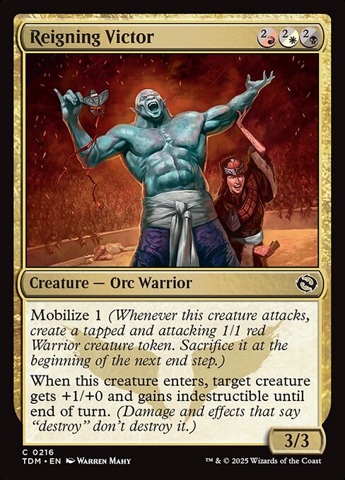 Reigning Victor (216) (Foil) - Tarkir: Dragonstorm - Game On