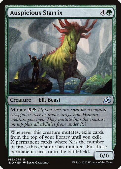 Auspicious Starrix (144) (Foil) - Ikoria: Lair of Behemoths - Game On