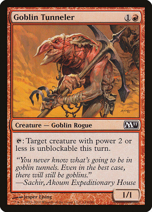 Goblin Tunneler (143) - Magic 2011 - Game On