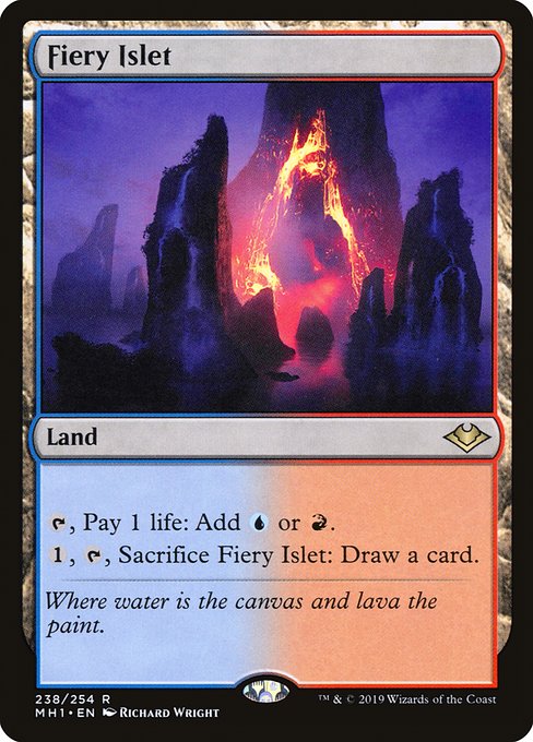 Fiery Islet (238) - Modern Horizons - Game On