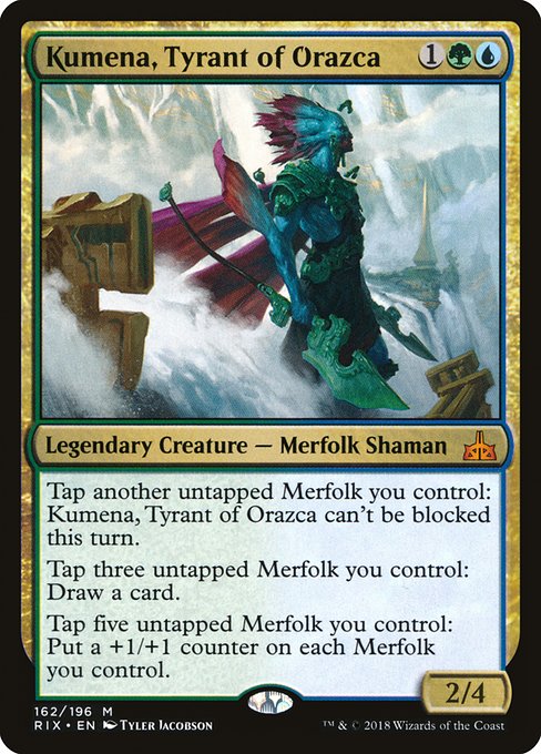 Kumena, Tyrant of Orazca (162) - Rivals of Ixalan - Game On