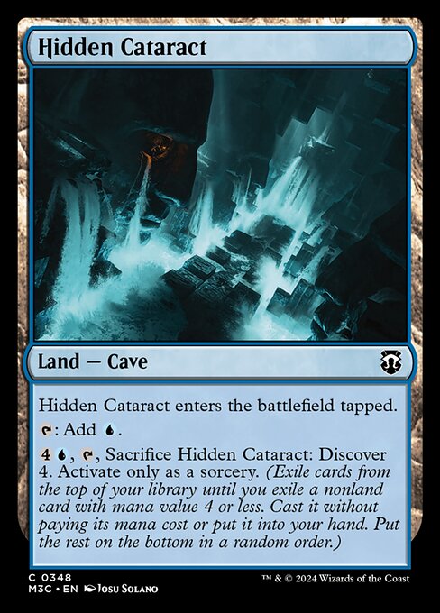 Hidden Cataract (348) - Modern Horizons 3 Commander - Game On