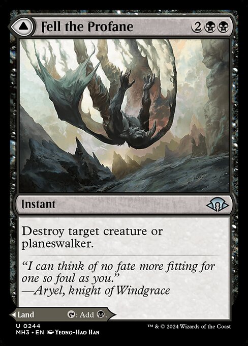 Fell the Profane // Fell Mire (244) - Modern Horizons 3 - Game On