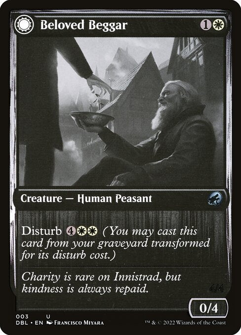 Beloved Beggar // Generous Soul (3) - Innistrad: Double Feature - Game On