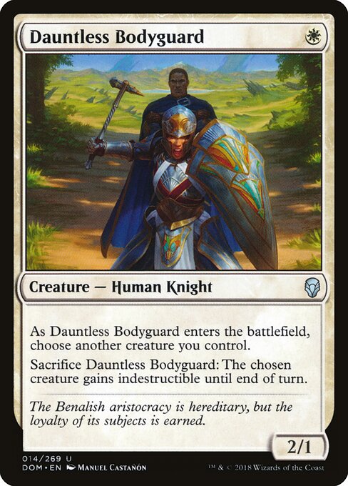 Dauntless Bodyguard (14) - Dominaria - Game On