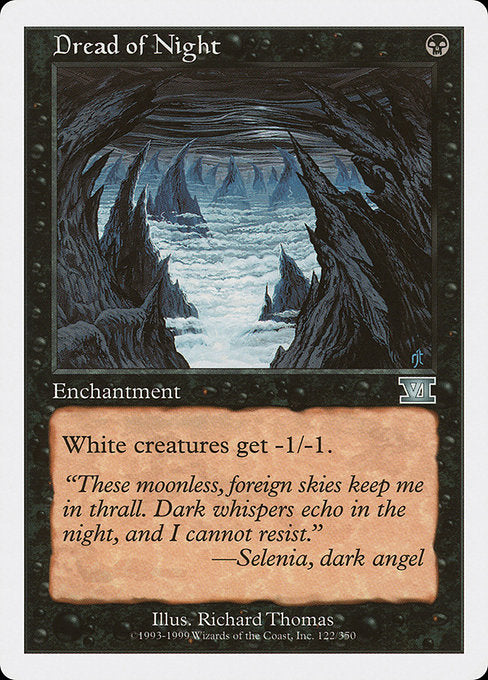 Dread of Night (122) - Classic Sixth Edition - Game On