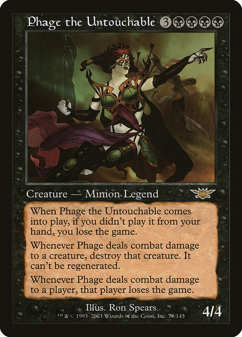 Phage the Untouchable (78) - Legions - Game On