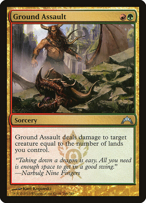 Ground Assault (168) - Gatecrash - Game On
