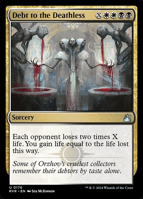 Debt to the Deathless (176) (Foil) - Ravnica Remastered - Game On