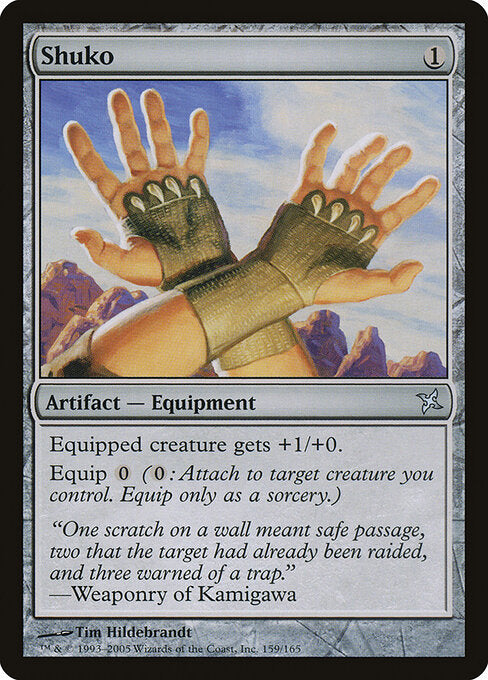 Shuko (159) (Foil) - Betrayers of Kamigawa - Game On