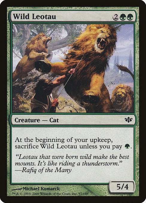 Wild Leotau (97) - Conflux - Game On