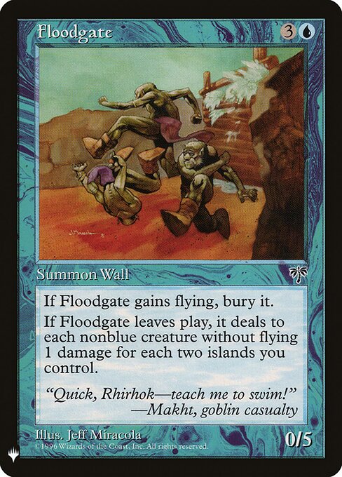 Floodgate (MIR-67) - The List - Game On