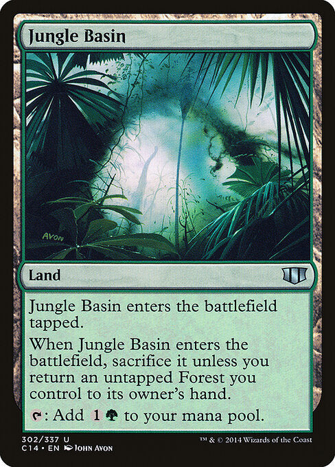 Jungle Basin (302) - Commander 2014 - Game On
