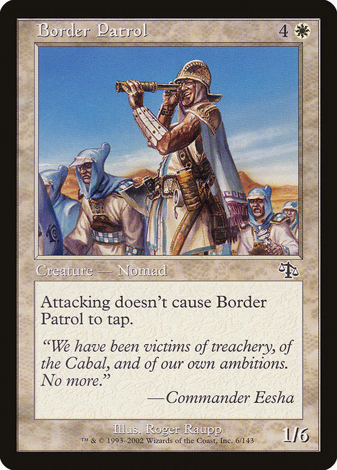 Border Patrol (6) (Foil) - Judgment - Game On