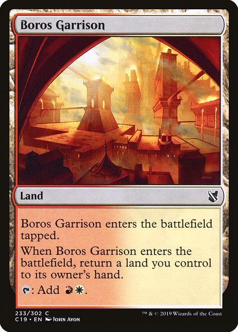 Boros Garrison (233) - Commander 2019 - Game On
