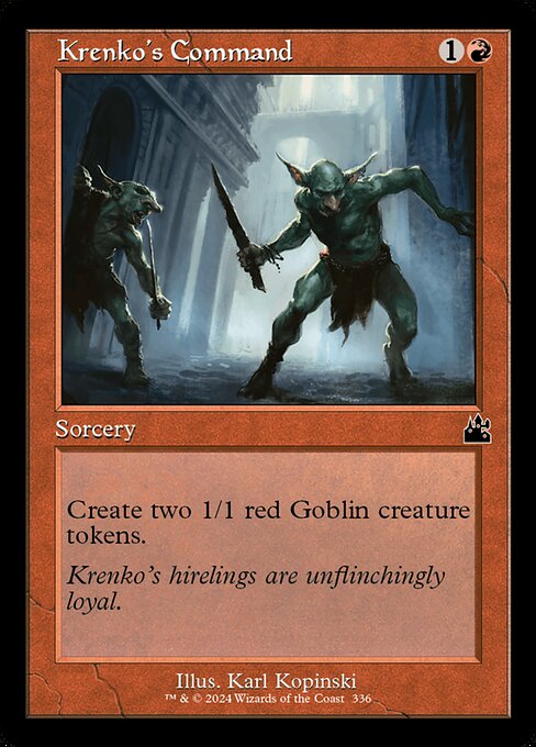 Krenko's Command (336) - Ravnica Remastered - Game On