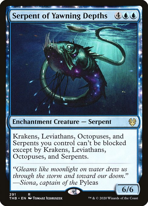 Serpent of Yawning Depths (291) - Theros Beyond Death - Game On