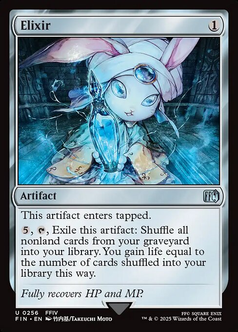 Elixir (256) (Foil) - Final Fantasy - Game On