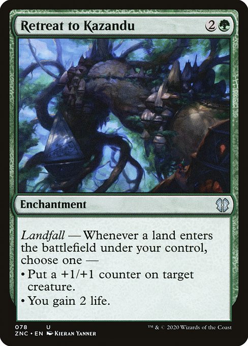 Retreat to Kazandu (78) - Zendikar Rising Commander - Game On