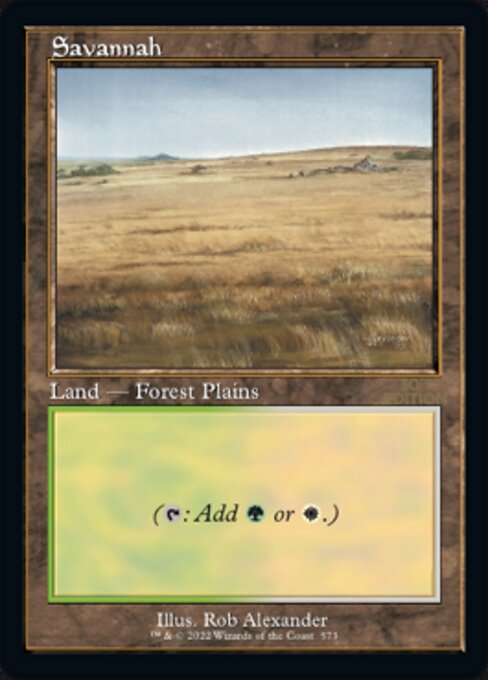Savannah (573) - 30th Anniversary Edition - Game On