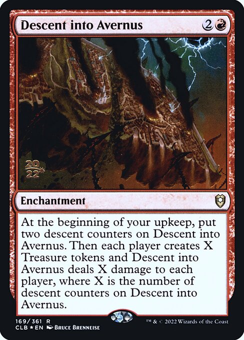 Descent into Avernus (169s) (Foil) - Battle for Baldur's Gate Promos - Game On