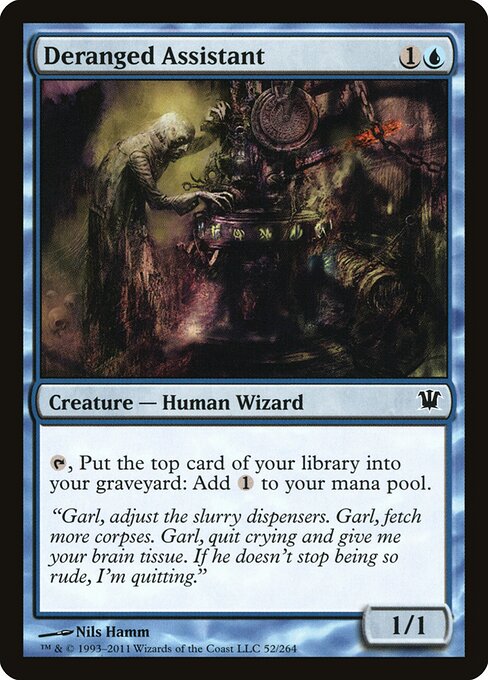 Deranged Assistant (52) (Foil) - Innistrad - Game On