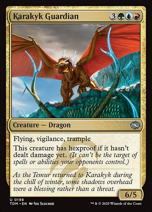 Karakyk Guardian (198) (Foil) - Tarkir: Dragonstorm - Game On