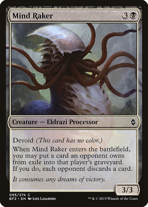 Mind Raker (95) (Foil) - Battle for Zendikar - Game On