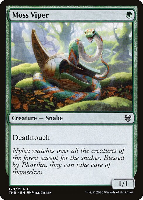Moss Viper (179) - Theros Beyond Death - Game On
