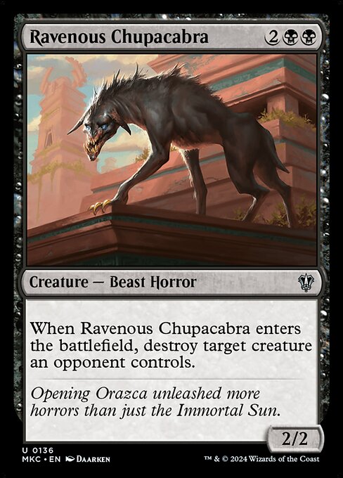 Ravenous Chupacabra (136) - Murders at Karlov Manor Commander - Game On