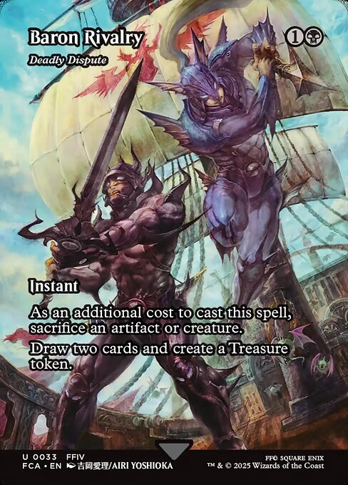 Deadly Dispute (33) - BORDERLESS - FULL ART (Foil) - Final Fantasy: Through the Ages - Game On