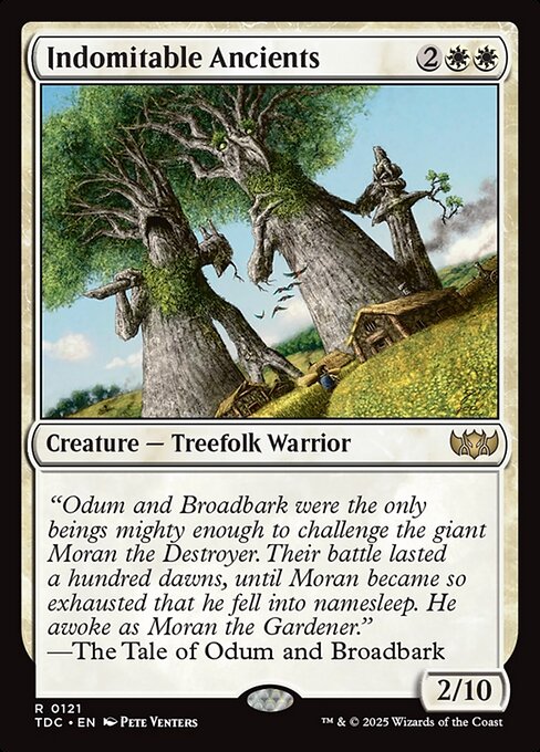 Indomitable Ancients (121) - Tarkir: Dragonstorm Commander - Game On