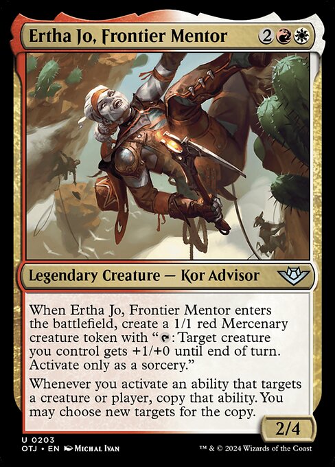 Ertha Jo, Frontier Mentor (203) - Outlaws of Thunder Junction - Game On