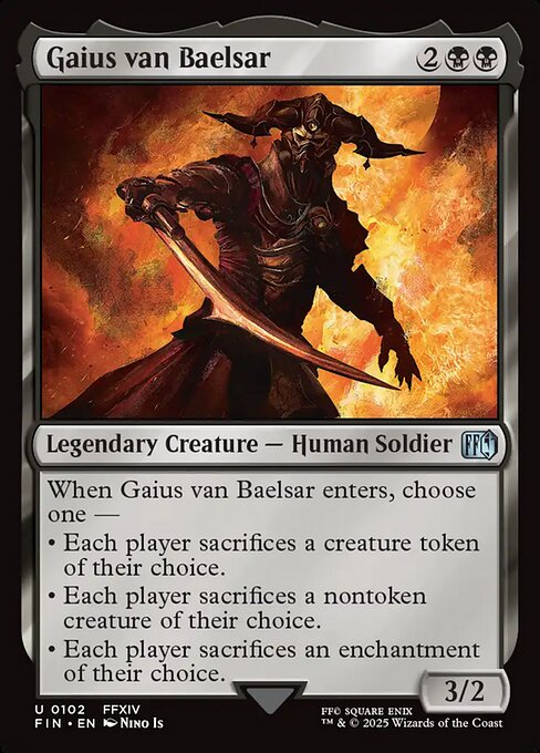 Gaius van Baelsar (102) (Foil) - Final Fantasy - Game On