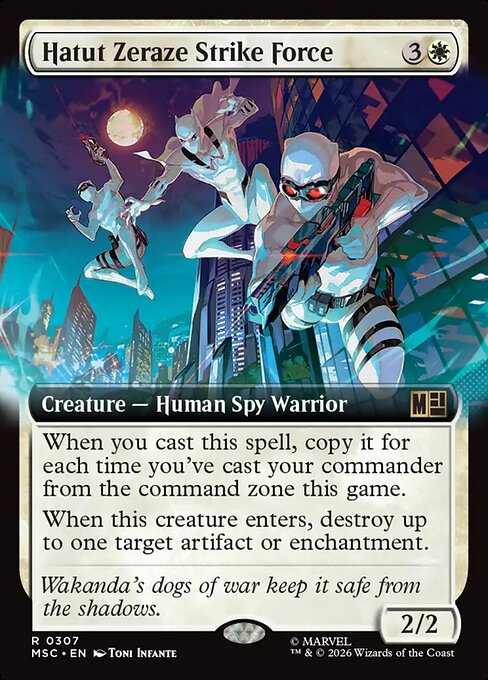 Hatut Zeraze Strike Force (307) - Marvel Super Heroes Commander - Game On