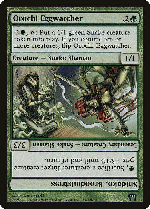 Orochi Eggwatcher // Shidako, Broodmistress (233) - Champions of Kamigawa - Game On