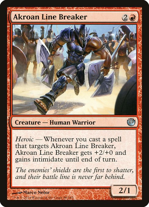 Akroan Line Breaker (88) (Foil) - Journey into Nyx - Game On