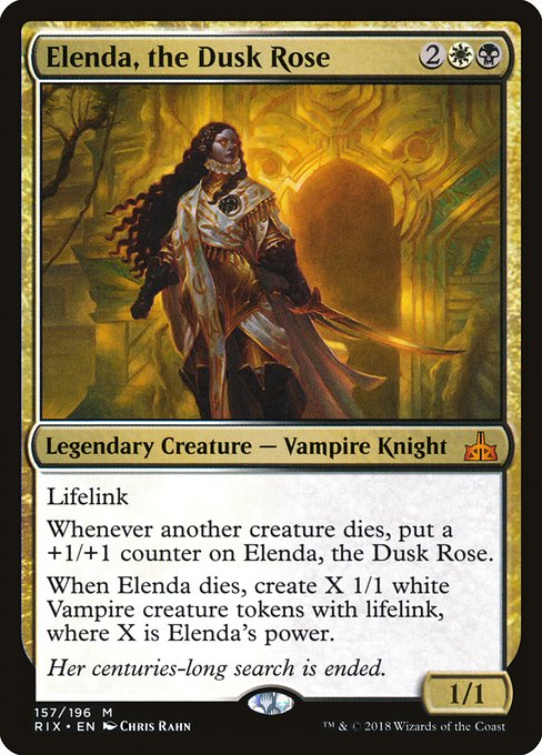 Elenda, the Dusk Rose (157) - Rivals of Ixalan - Game On