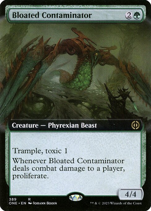 Bloated Contaminator (389) - EXTENDED ART - Phyrexia: All Will Be One - Game On
