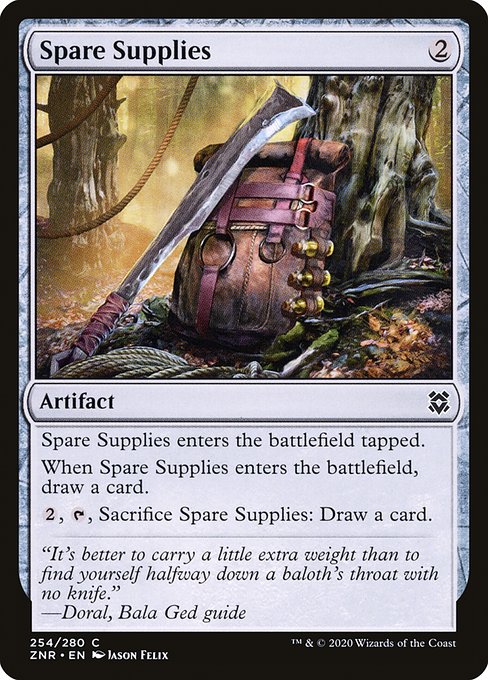 Spare Supplies (254) - Zendikar Rising - Game On
