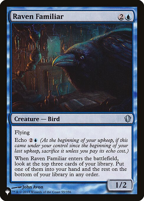 Raven Familiar (C13-55) - The List - Game On