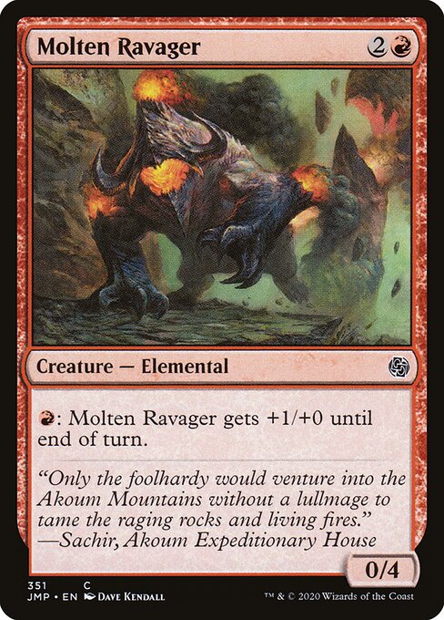 Molten Ravager (351) - Jumpstart - Game On