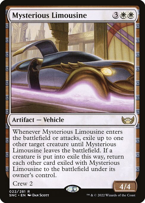 Mysterious Limousine (22) (Foil) - Streets of New Capenna - Game On