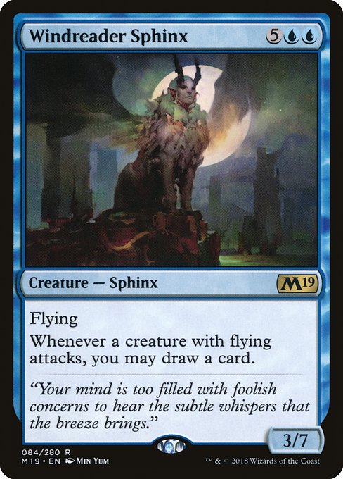 Windreader Sphinx (84) - Core Set 2019 - Game On