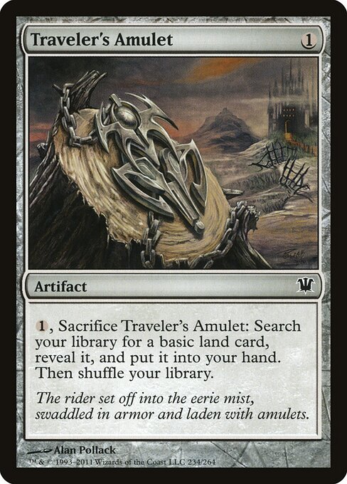 Traveler's Amulet (234) (Foil) - Innistrad - Game On