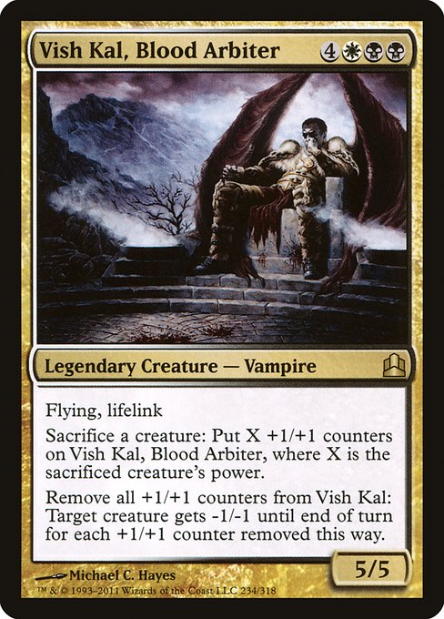 Vish Kal, Blood Arbiter (234) - Commander 2011 - Game On