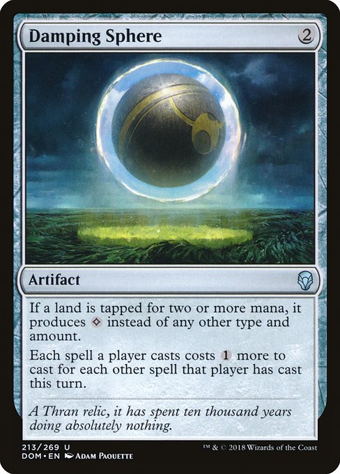 Damping Sphere (213) (Foil) - Dominaria - Game On