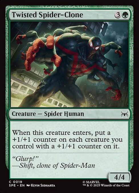Twisted Spider-Clone (19) (Foil) - Marvel's Spider-Man Eternal - Game On