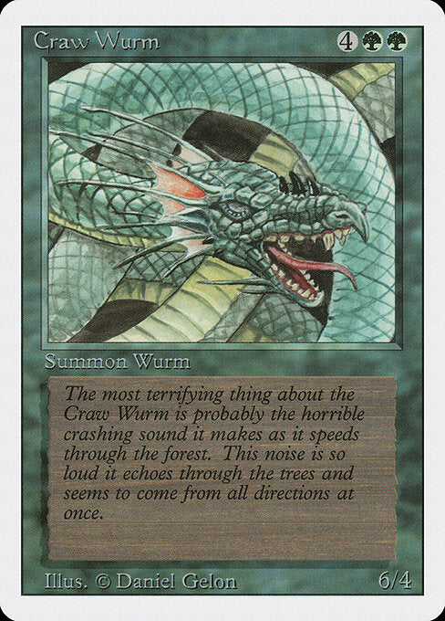 Craw Wurm (190) - Revised Edition - Game On